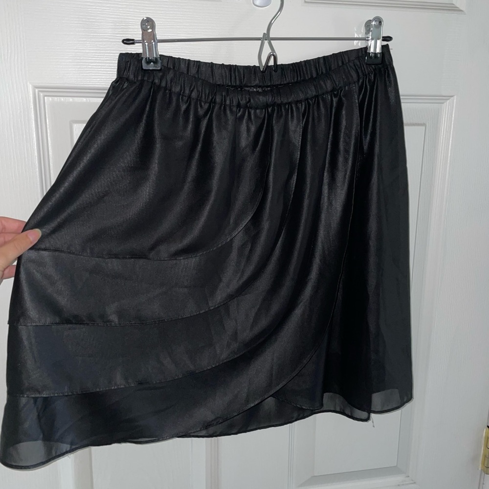 Gentle Fawn Tiered Black Skirt